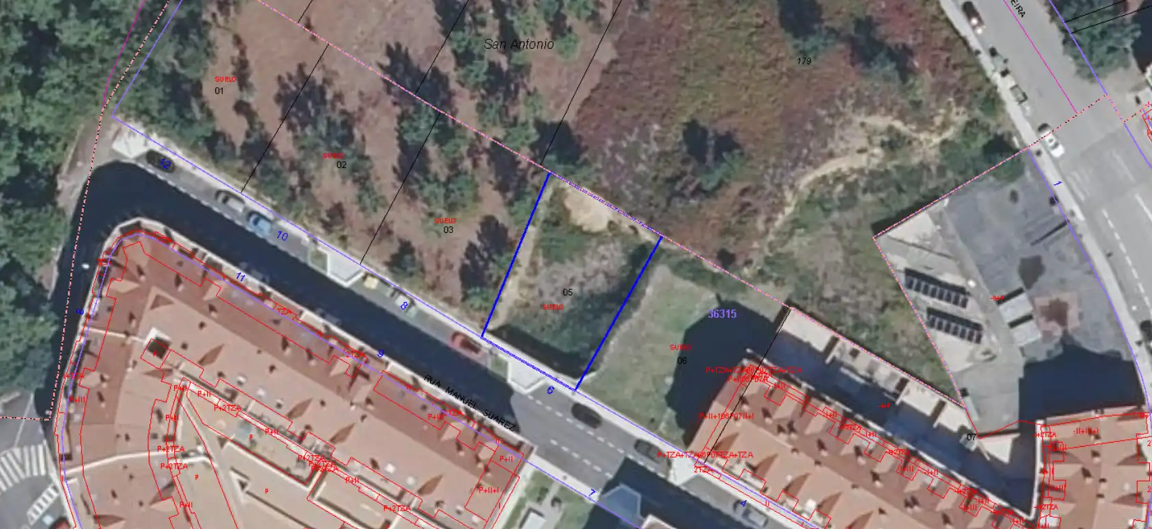 Residencial en venda a Rúa Manuel Suárez Marquier, O Rosal