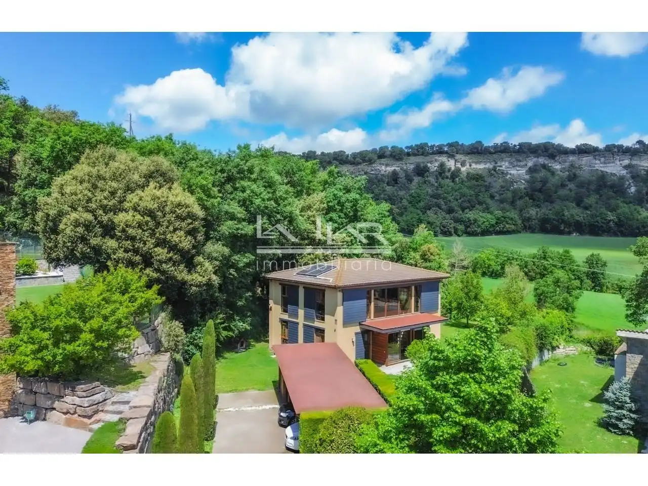 Vista exterior de Casa o xalet en venda en Tona amb Jardí privat i Parquet