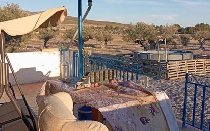 Terrassa de Casa o xalet en venda en Yecla amb Aire condicionat, Calefacció i Jardí privat