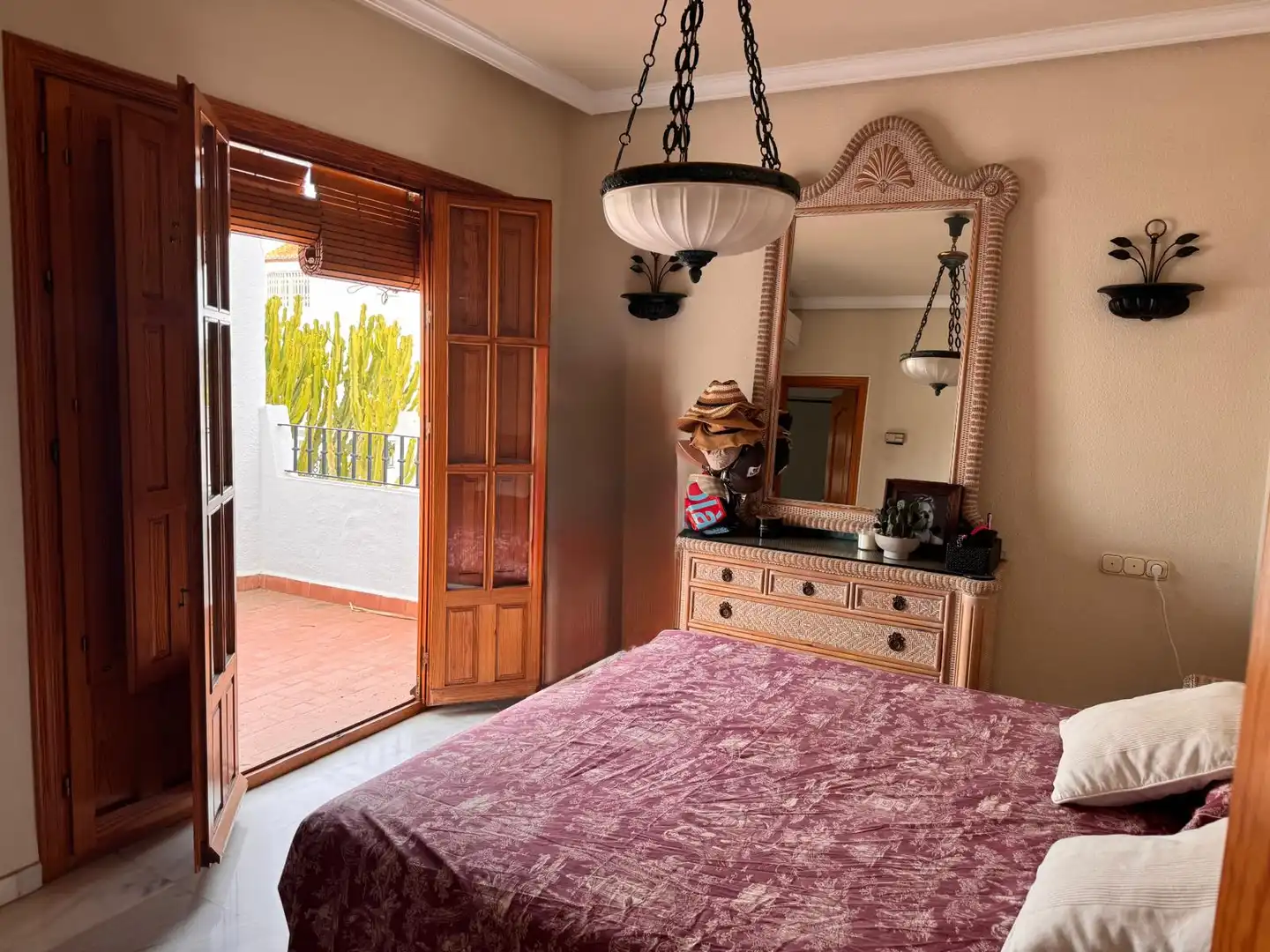 Bedroom of Houses for sale in Roquetas de Mar  with Air Conditioner, Heating and Private garden