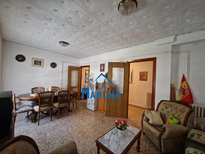 Living room of Flat for sale in  Albacete Capital  with Heating, Terrace and Balcony