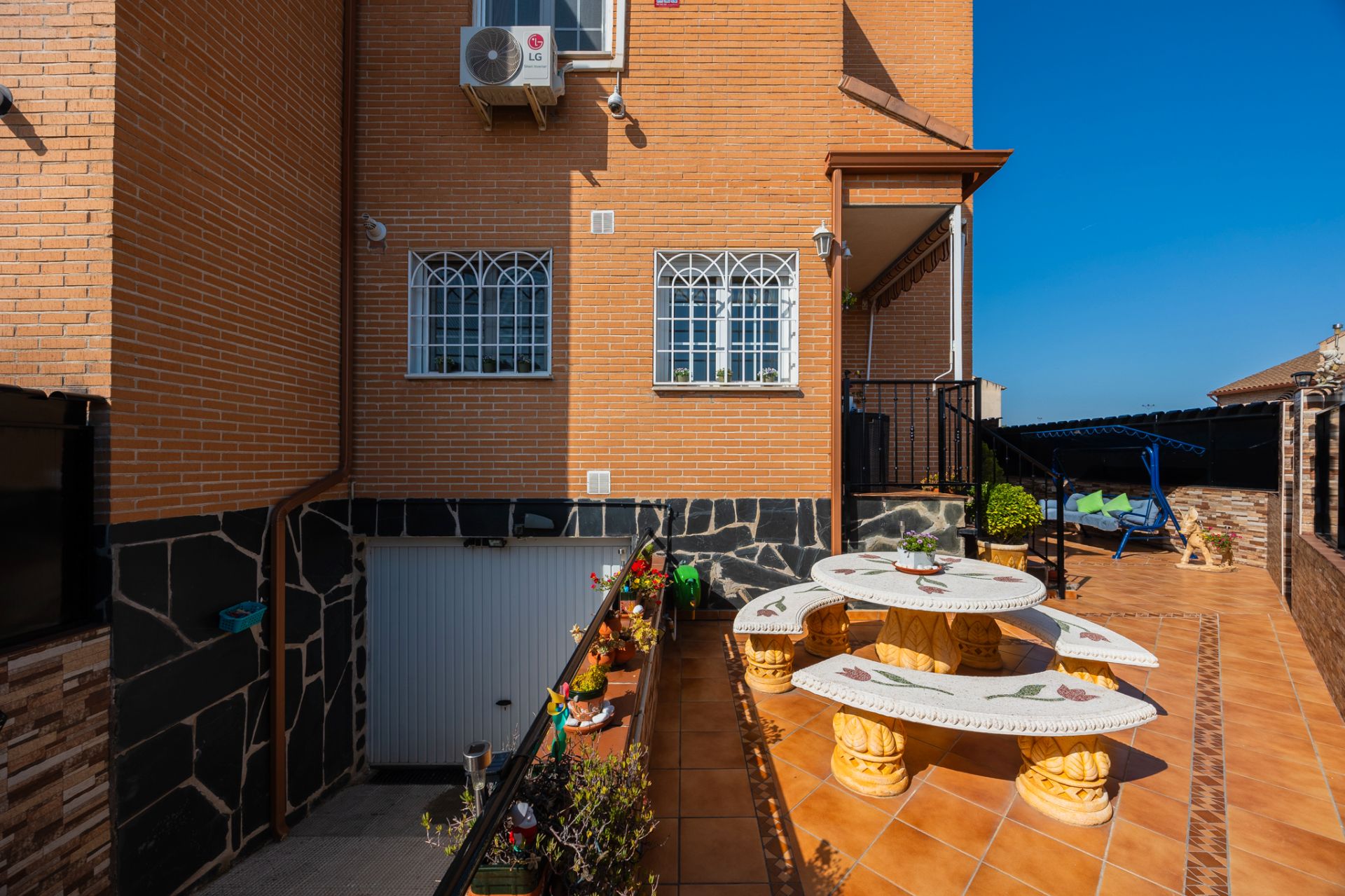Garden of House or chalet for sale in Illescas  with Air Conditioner, Heating and Private garden