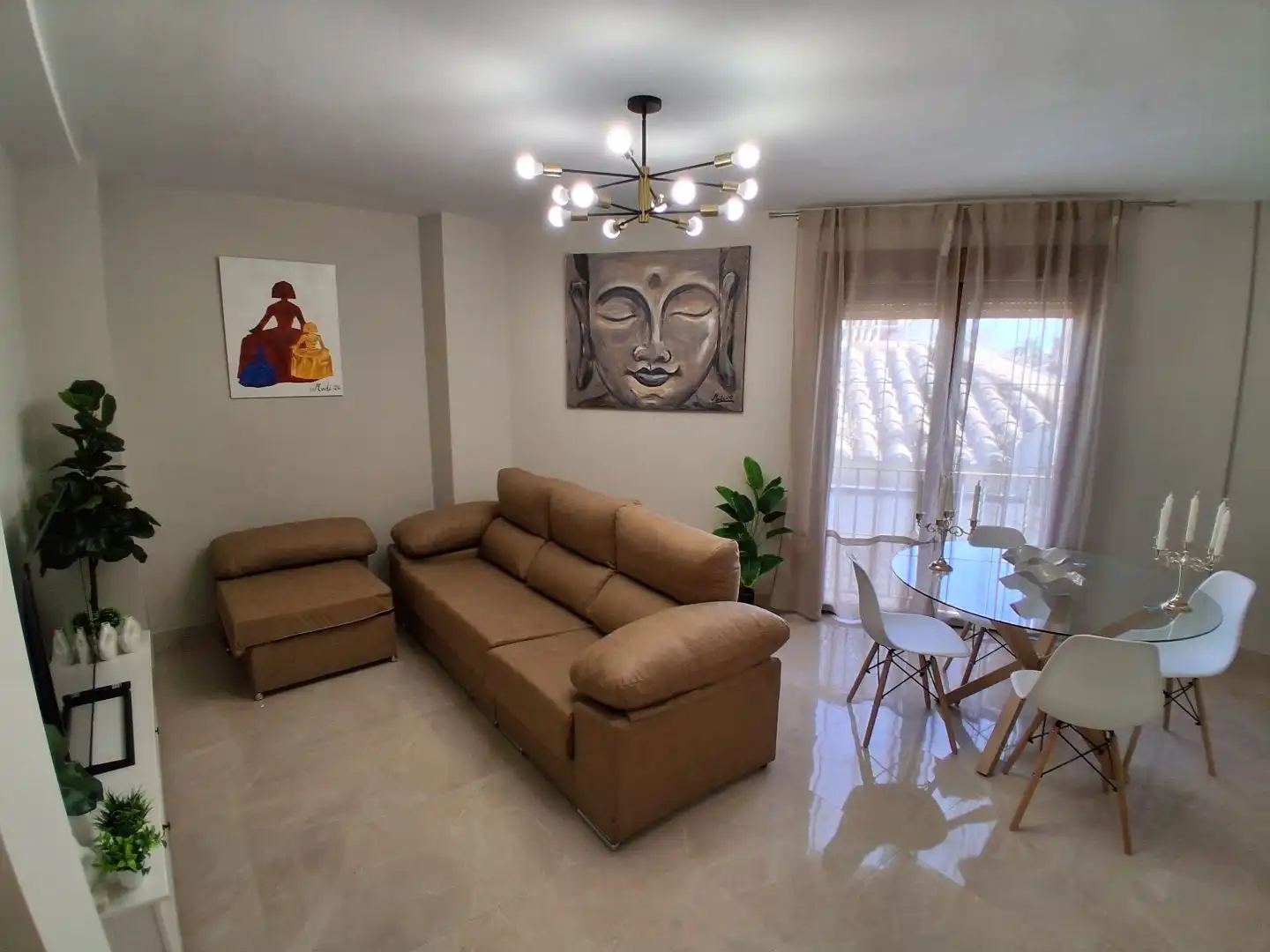 Living room of Flat for share in Córdoba  with Air Conditioner, Heating and Terrace
