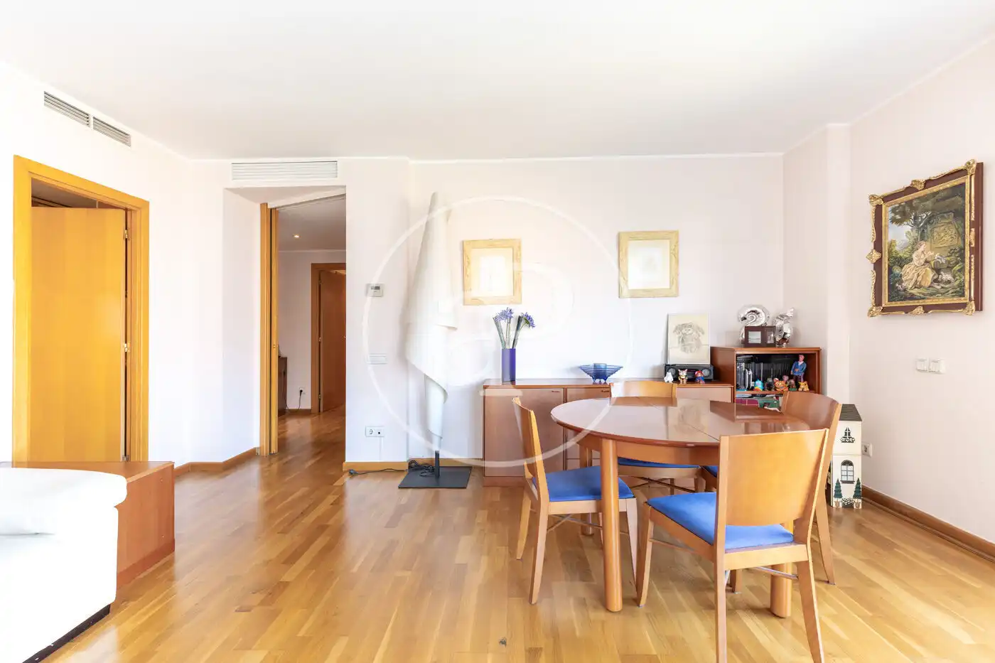 Dining room of Flat for sale in Sant Cugat del Vallès  with Air Conditioner, Heating and Terrace