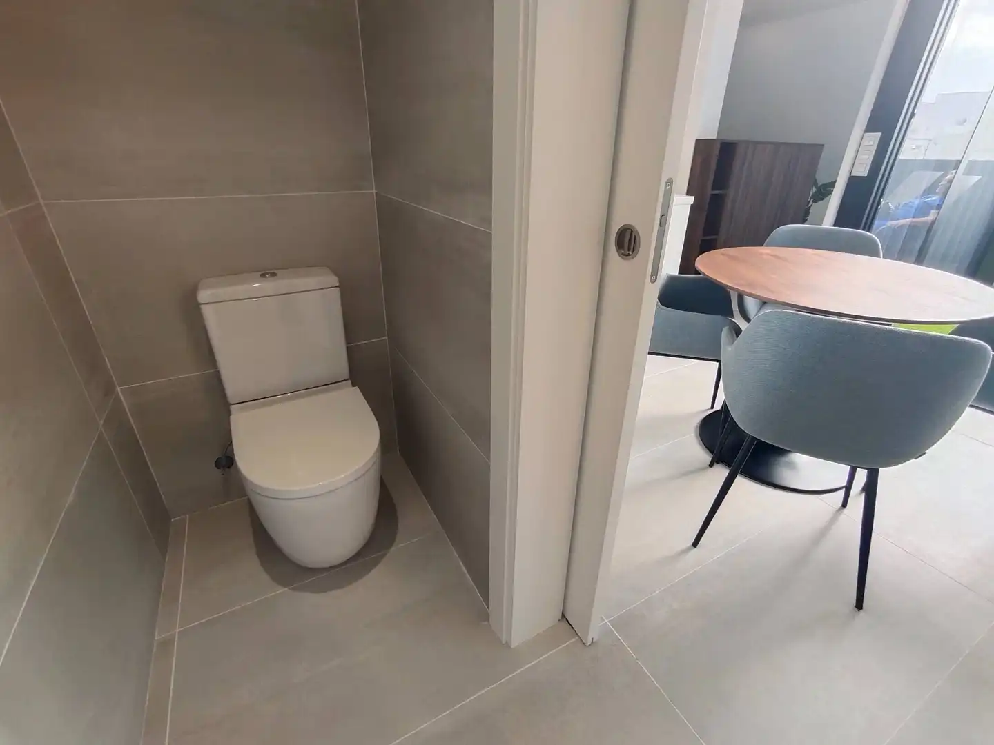 Badezimmer von Dachboden zur Miete in Las Palmas de Gran Canaria mit Klimaanlage, Terrasse und Möbliert