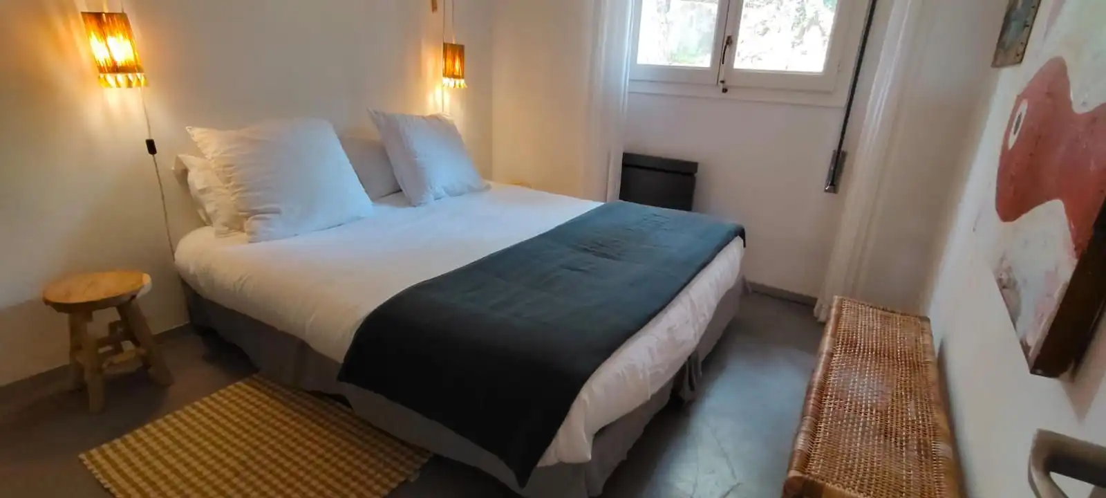 Schlafzimmer von Dachboden zum Verkauf in Palafrugell mit Klimaanlage, Heizung und Terrasse