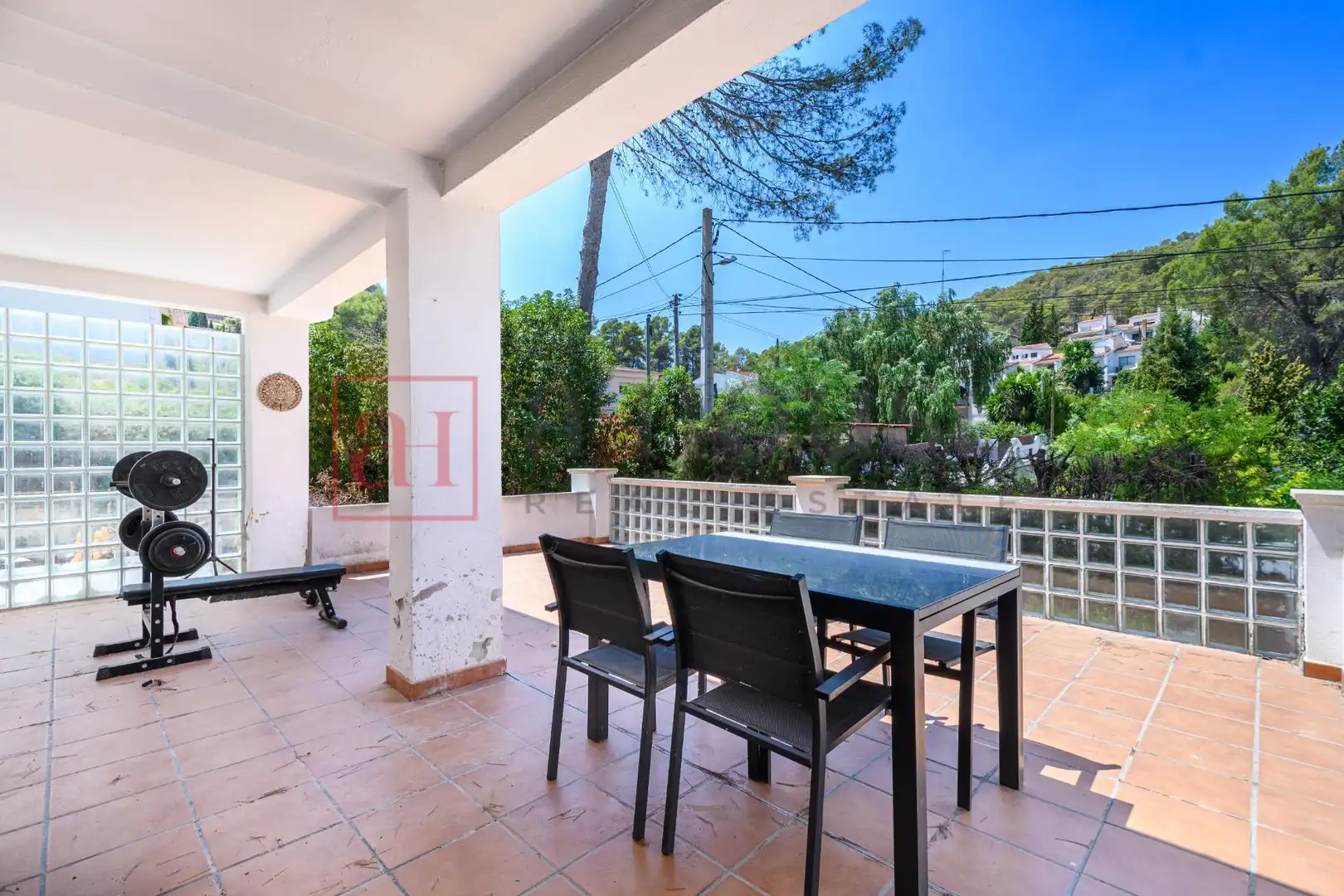Terraza de Casa o chalet en venta en Olivella con Parquet, Terraza y Piscina