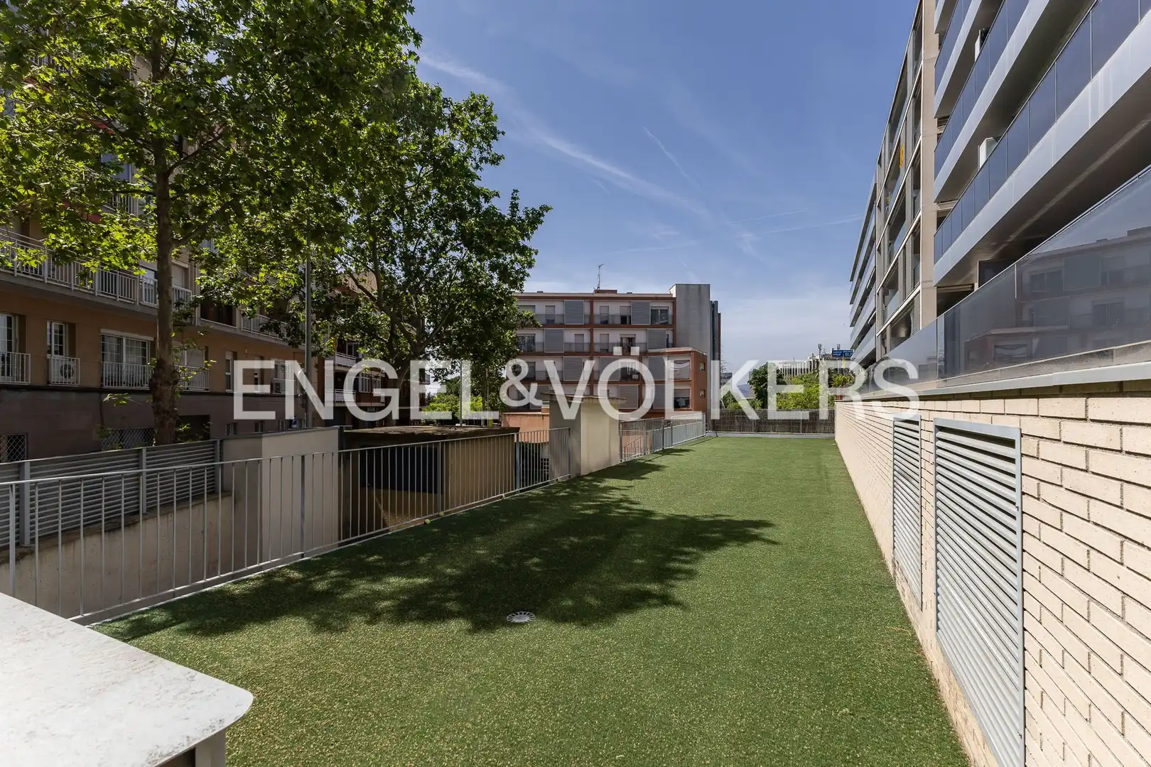 Terrace of Flat for sale in Esplugues de Llobregat  with Air Conditioner, Heating and Private garden