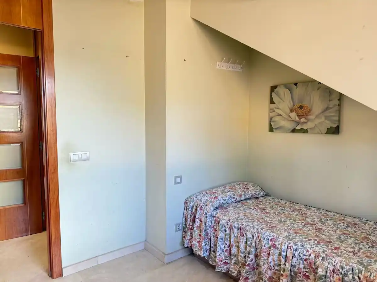 Bedroom of Houses for rent in Castelldefels  with Air Conditioner, Private garden and Terrace