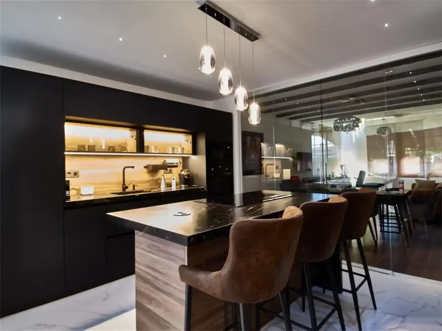 Kitchen of Flat for sale in Madrigueras  with Air Conditioner and Balcony