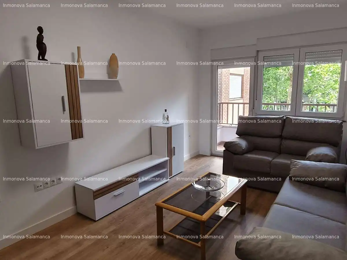 Wohnzimmer von Wohnung zur Miete in Salamanca mit Heizung, Terrasse und Möbliert