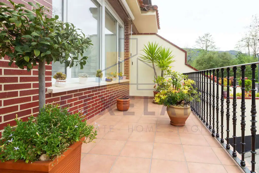Terrassa de Casa o xalet en venda en Igorre amb Calefacció, Jardí privat i Traster