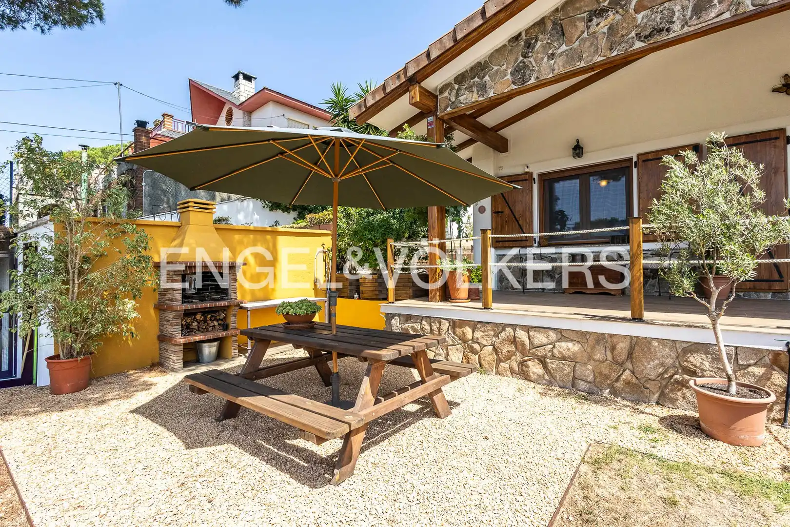 Terraza de Casa o chalet en venta en Vilanova del Vallès con Aire acondicionado, Calefacción y Jardín privado