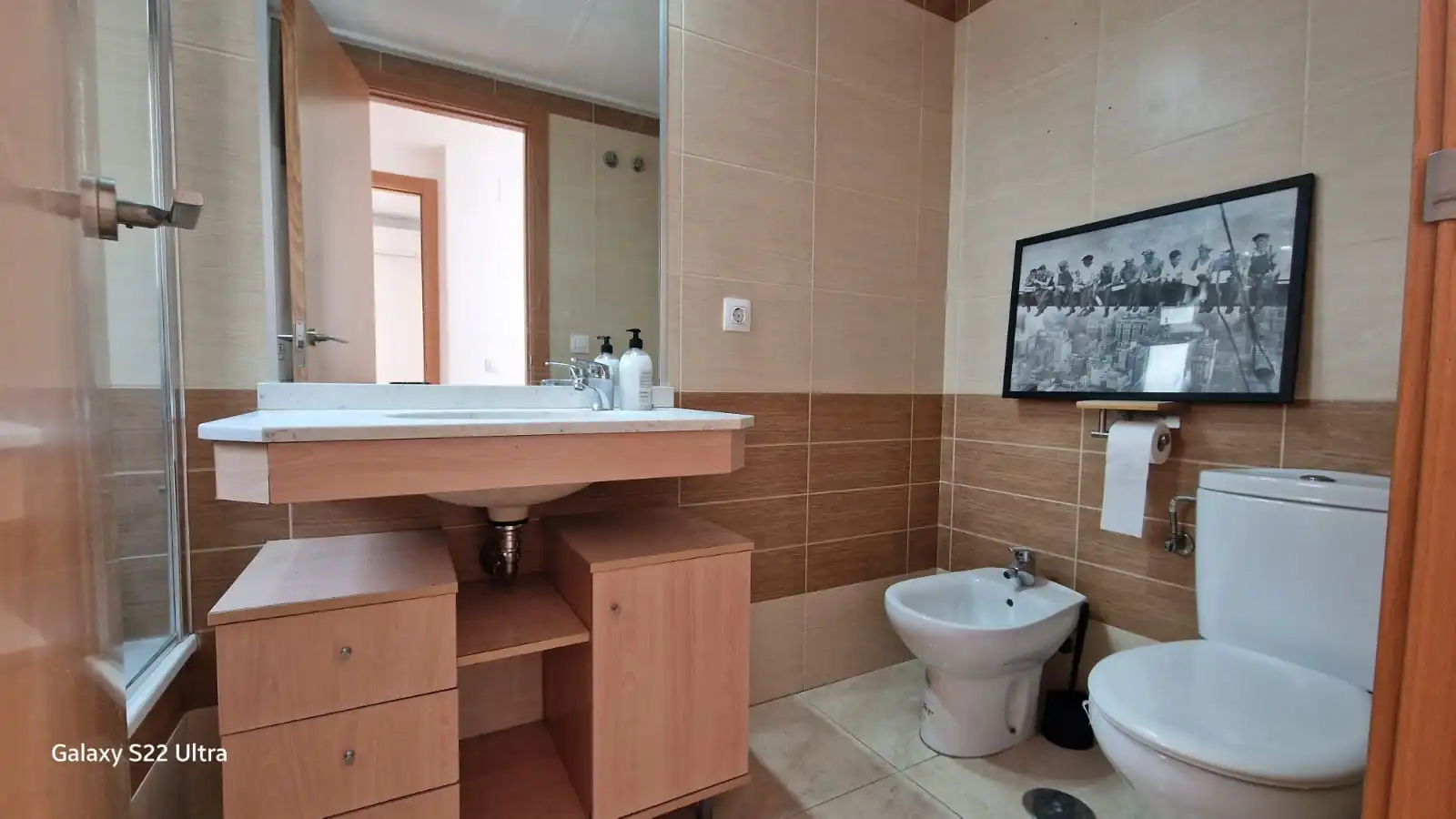 Baño de Apartamento de alquiler en Benidorm con Aire acondicionado, Calefacción y Terraza