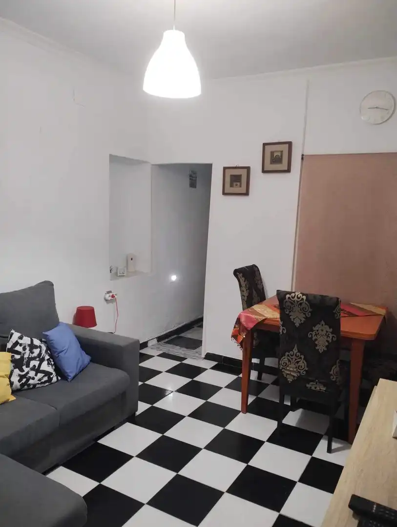 Sala de estar de Piso en venta en Cádiz con Amueblado