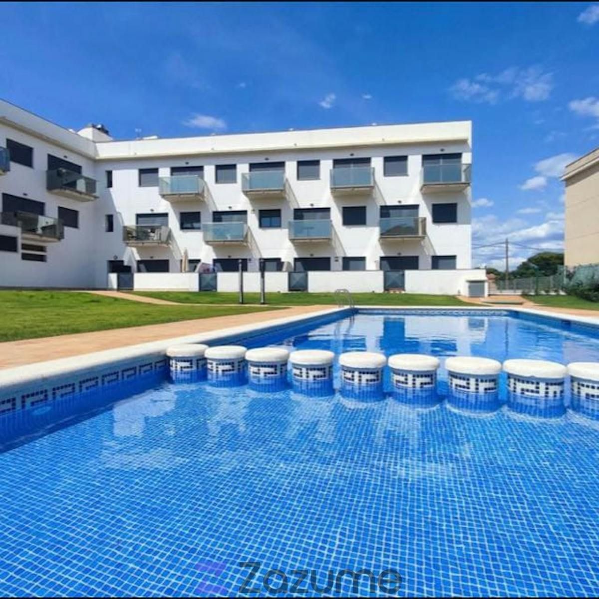 Swimming pool of Flat to rent in Mont-roig del Camp  with Air Conditioner, Private garden and Terrace