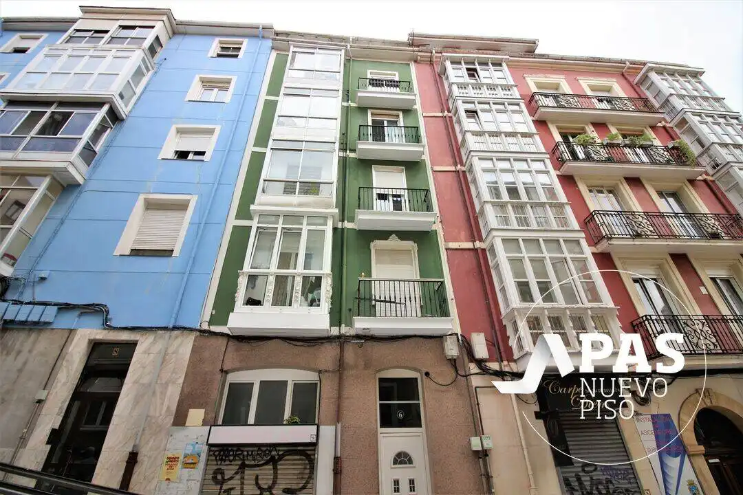 Vista exterior de Piso en venta en Santander con Alarma