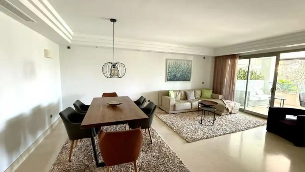Living room of Apartments for rent in Marbella  with Air Conditioner, Terrace and Swimming Pool