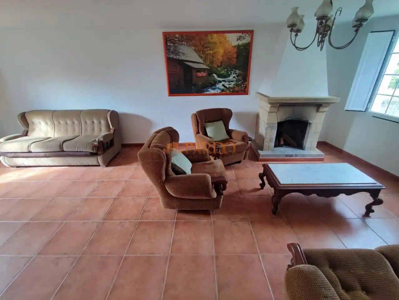 Living room of Houses for sale in Narón  with Private garden