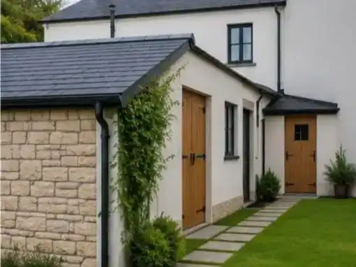 Vista exterior de Piso en venta en Guntín con Jardín privado
