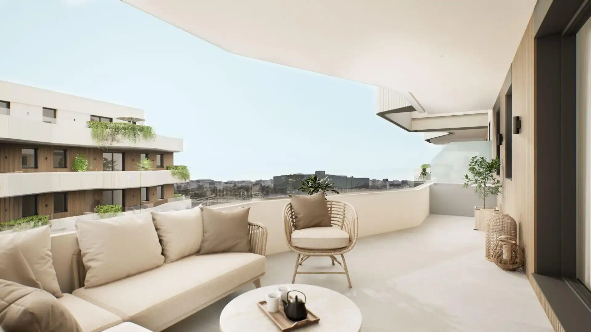 Appartement compact avec terrasse à vendre à Las Lagunas, imagen 4