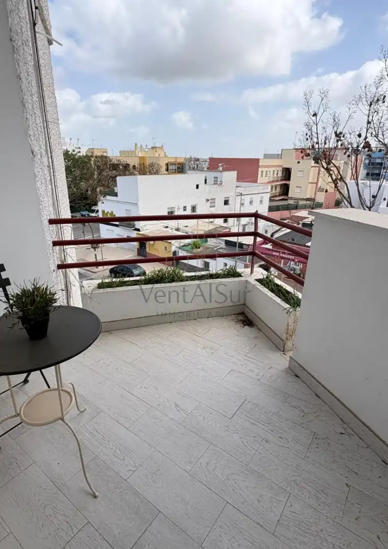 Terrace of Flat for sale in Sanlúcar de Barrameda  with Air Conditioner, Terrace and Furnished