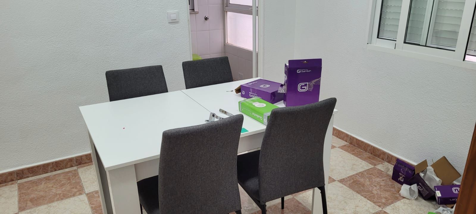 Dining room of Flat to rent in Cartagena  with Furnished, Oven and Washing machine