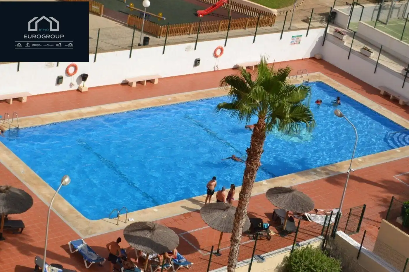 Schwimmbecken von Wohnungen zur Miete in Benidorm mit Privatgarten, Möbliert und Gemeinschaftspool