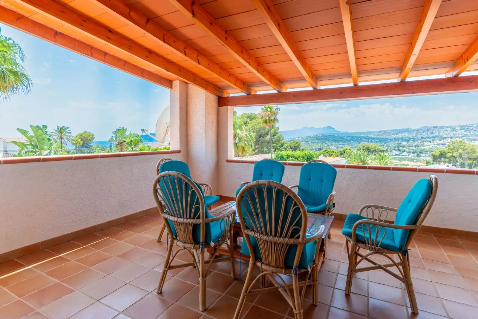 Terraza de Casa o chalet en venta en Moraira con Aire acondicionado, Calefacción y Terraza