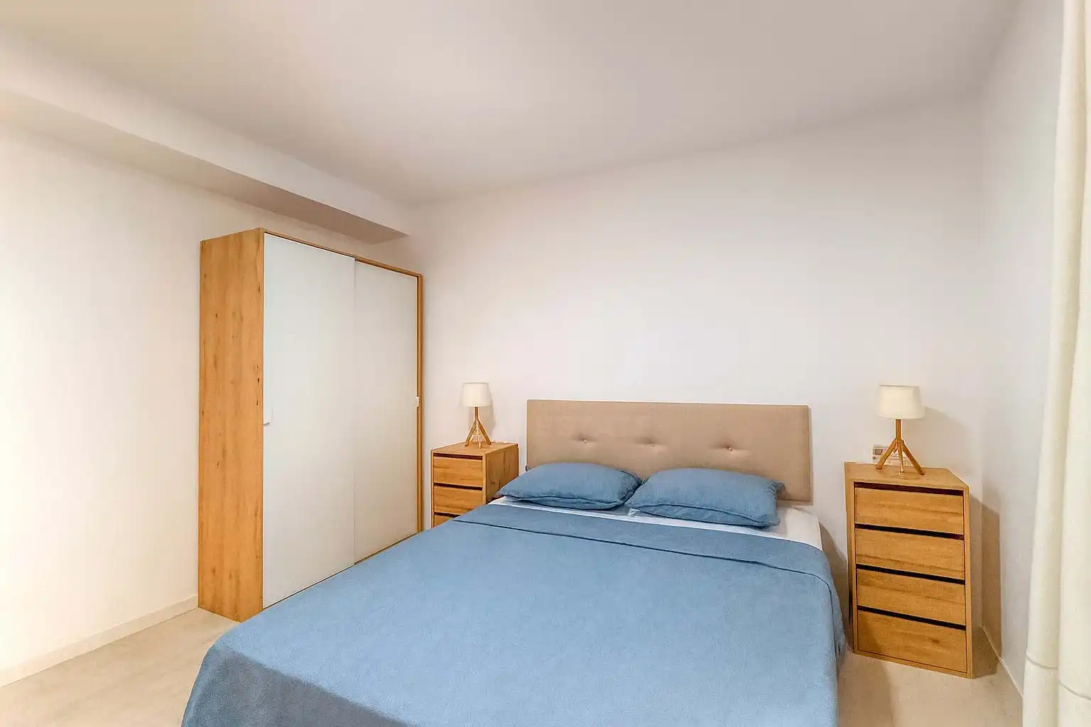 Bedroom of Flat for sale in El Campello  with Air Conditioner and Heating