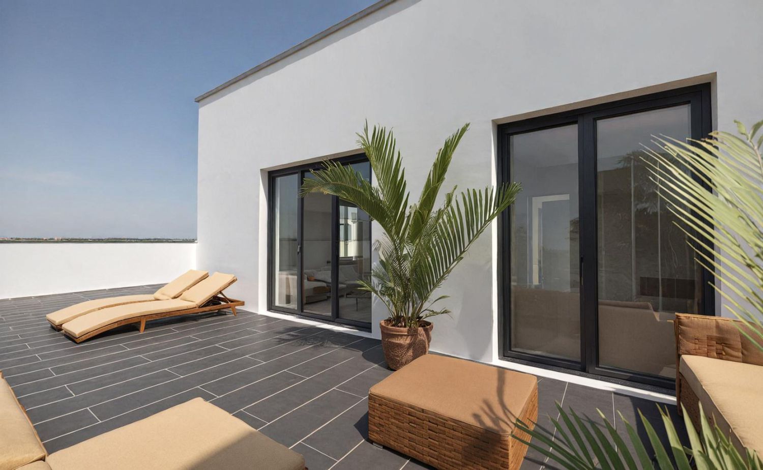 Terrasse von Dachboden zum verkauf in Santa Marta de Tormes mit Heizung und Terrasse