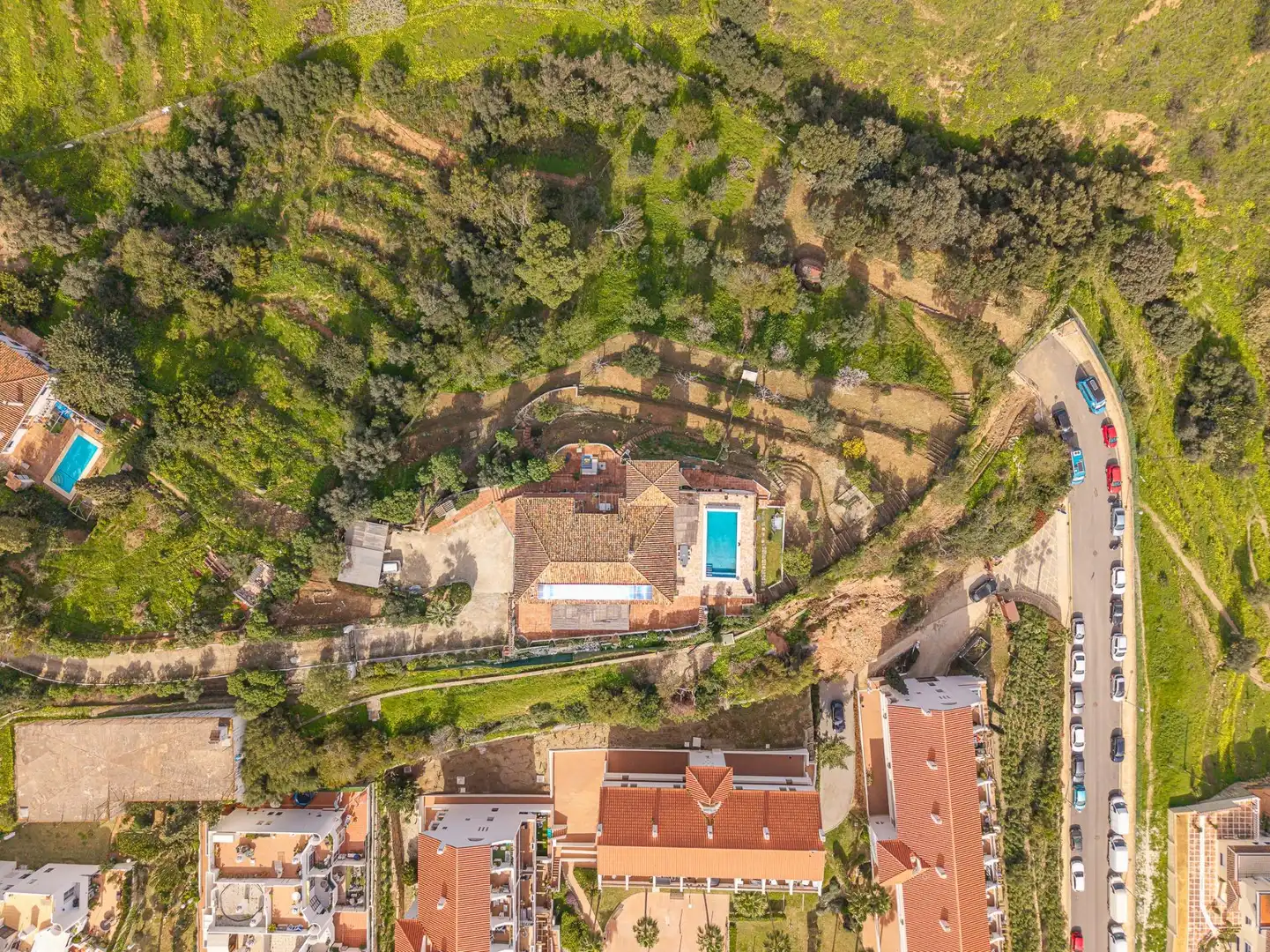Vista exterior de Casa o xalet en venda en Mijas amb Aire condicionat, Calefacció i Jardí privat