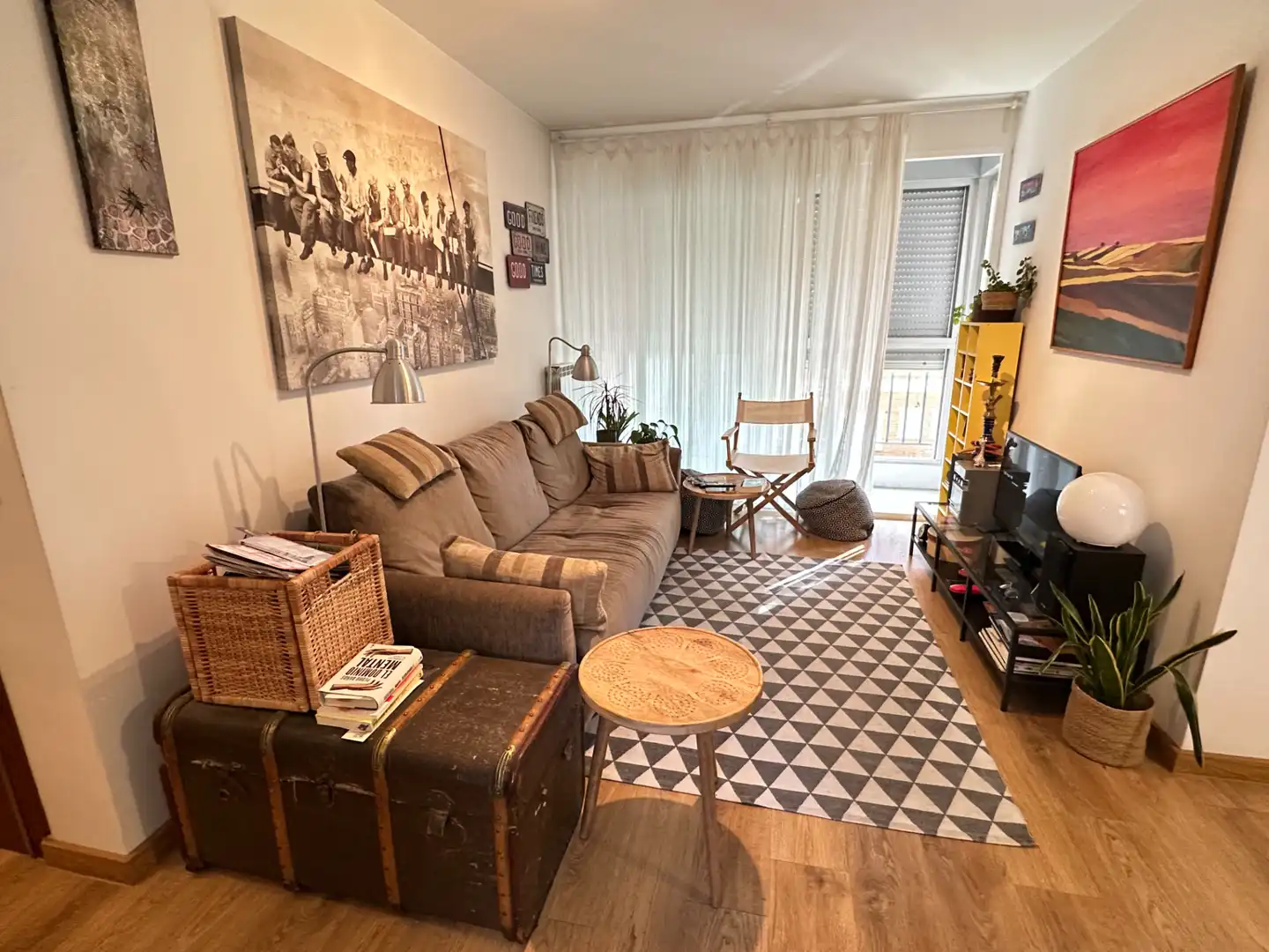 Sala de estar de Piso en venta en Madrid con Aire acondicionado, Calefacción y Parquet