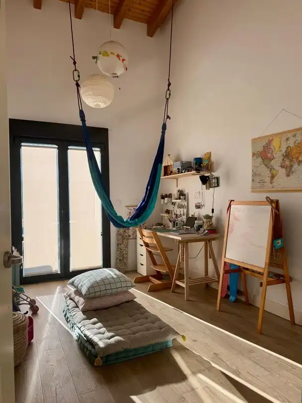 Dormitori de Casa adosada de lloguer en Sopela amb Calefacció i Traster