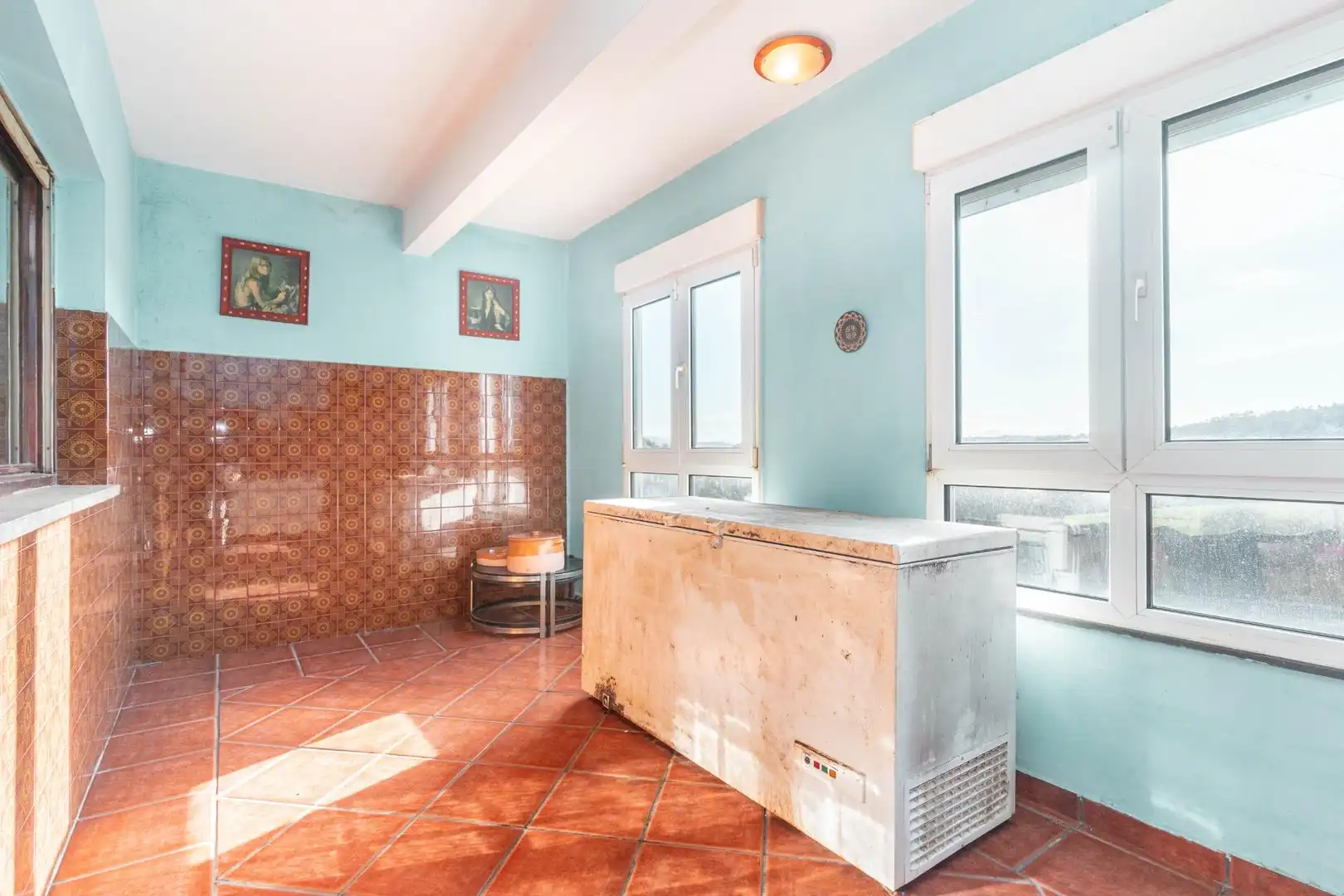 Cocina de Casa o chalet en venta en Carreño con Calefacción, Jardín privado y Trastero