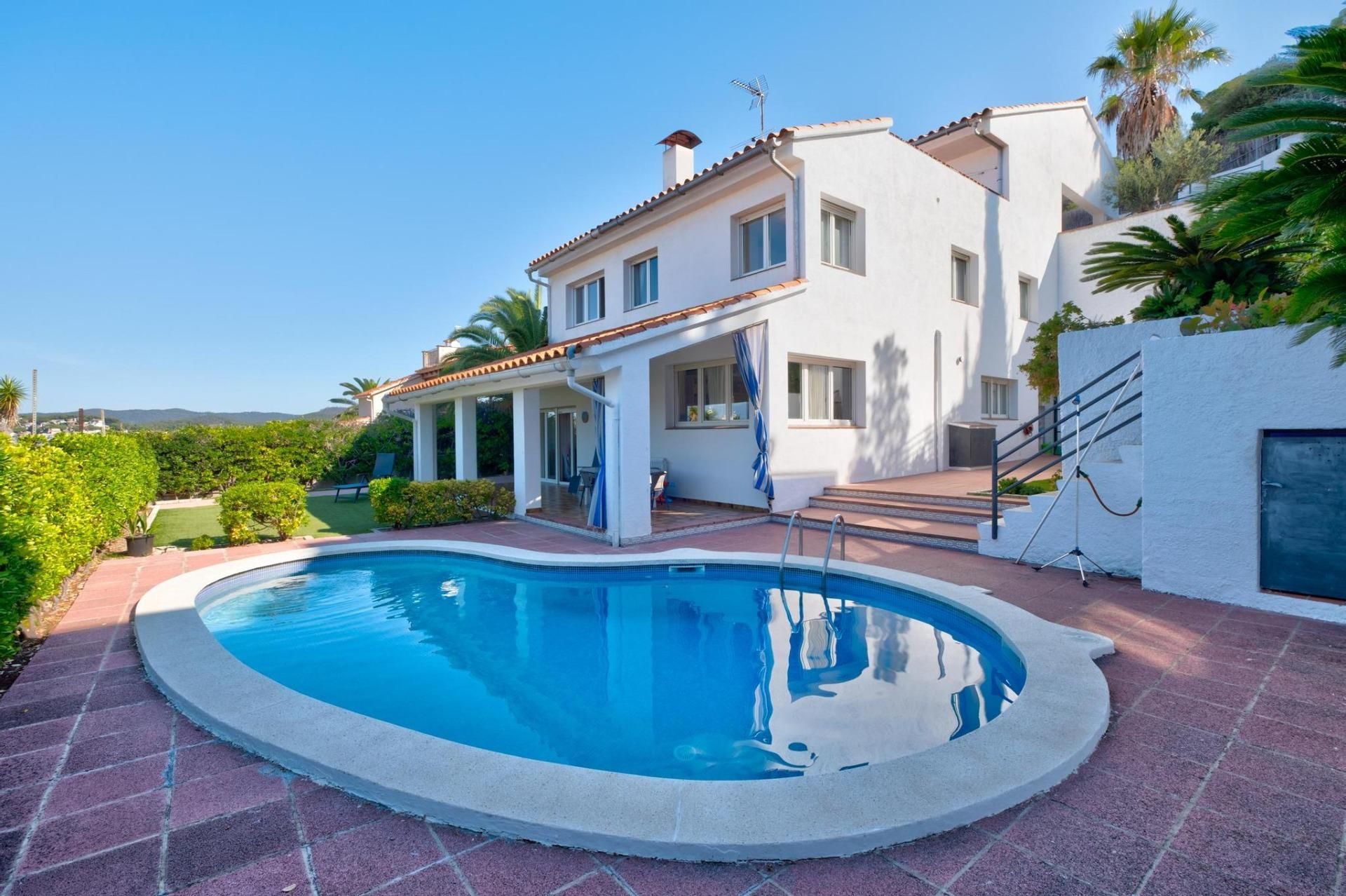 Garden of House or chalet for sale in Blanes  with Heating, Private garden and Swimming Pool