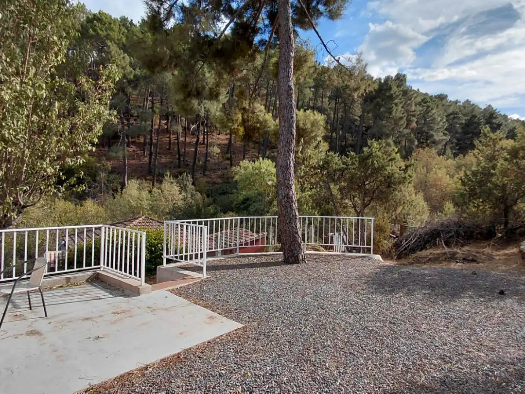 Terraza de Casa o chalet para compartir en Valdemaqueda con Calefacción, Jardín privado y Terraza
