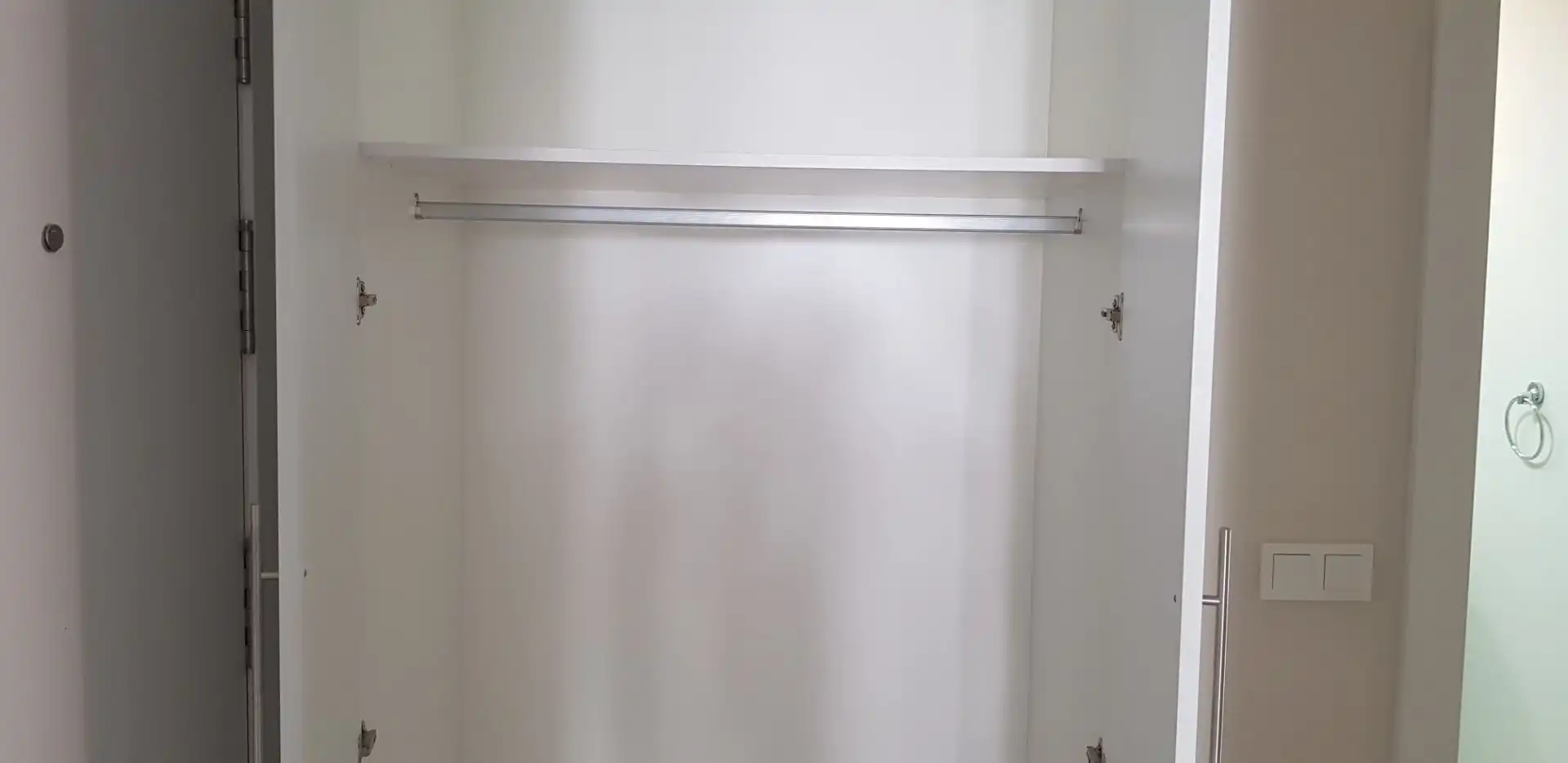 Baño de Piso de alquiler en Málaga con Aire acondicionado, Parquet y Terraza