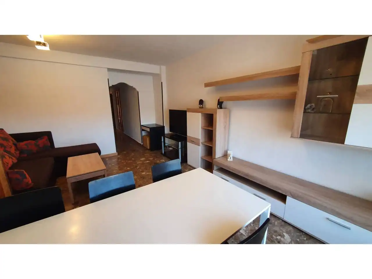 Wohnzimmer von Wohnung zur Miete in Leganés mit Heizung, Terrasse und Möbliert