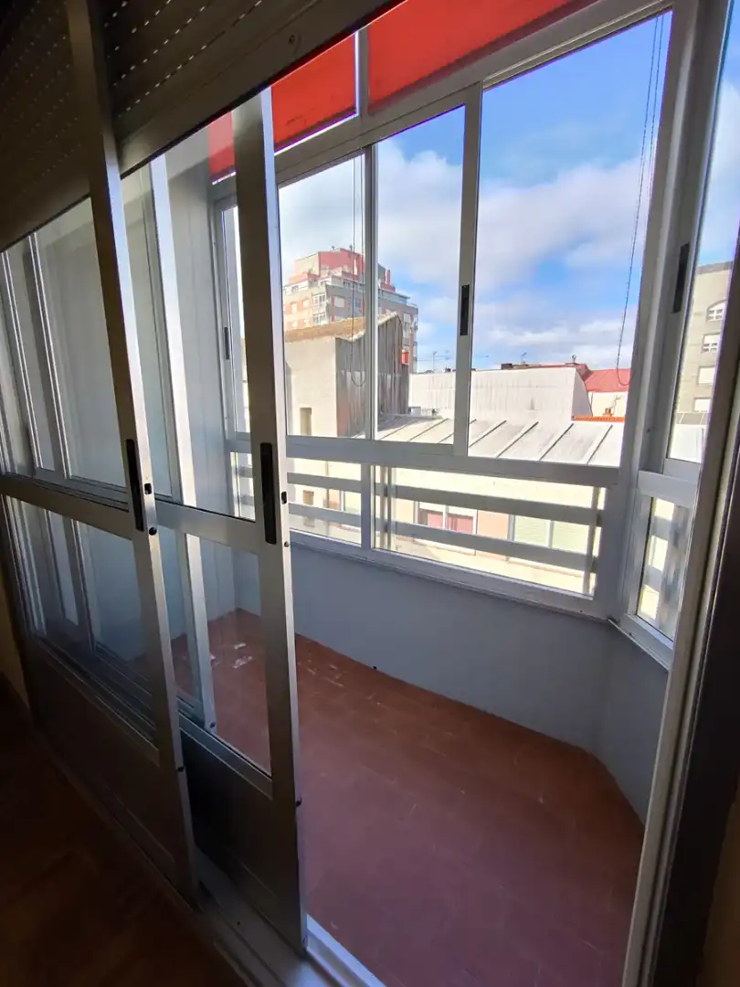 Terraza de Piso en venta en Vilagarcía de Arousa con Calefacción, Parquet y Amueblado