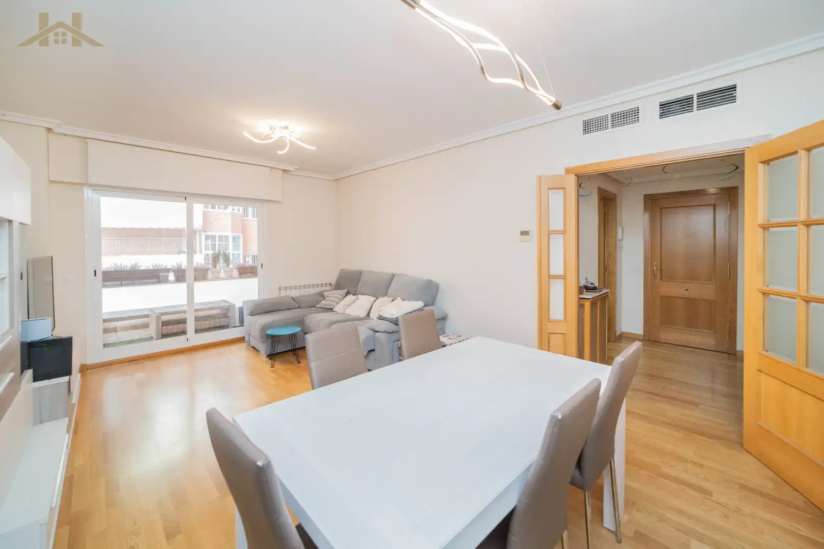 Esszimmer von Wohnung zum Verkauf in Pozuelo de Alarcón mit Klimaanlage, Heizung und Terrasse