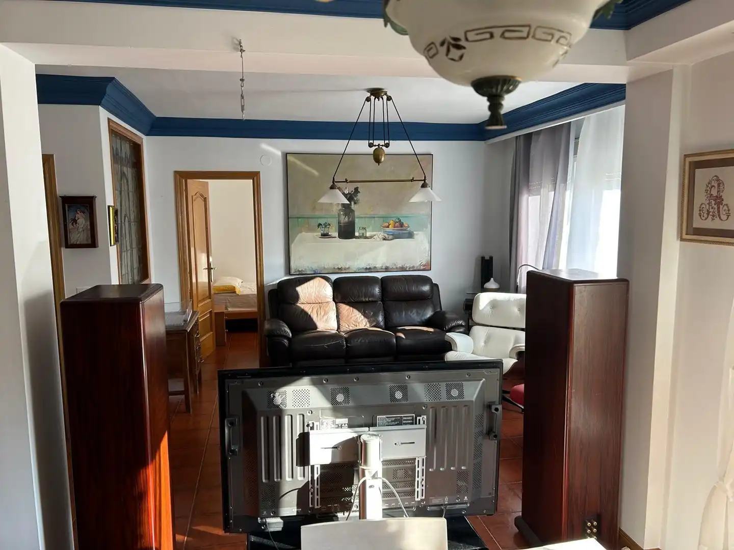 Living room of Flat for rent in Segovia  with Heating and Furnished