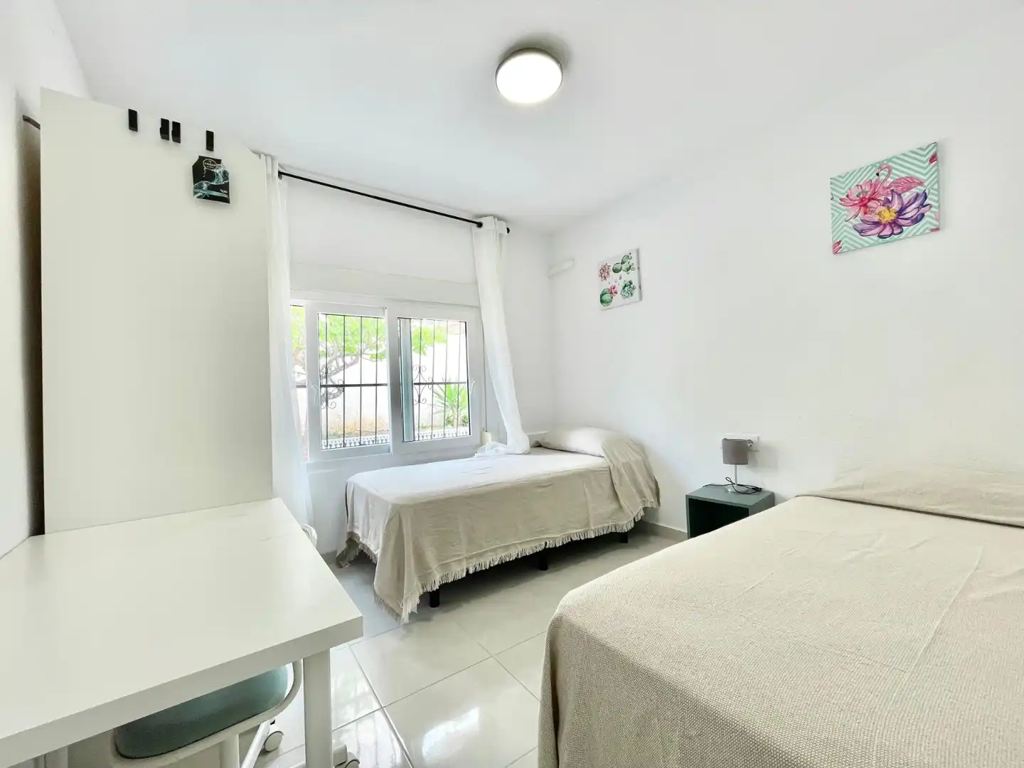 Bedroom of Apartments for rent in Torrevieja  with Air Conditioner, Heating and Private garden
