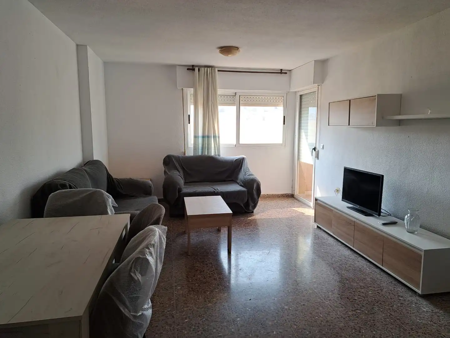 Wohnzimmer von Wohnung zur untervermieten in Cartagena mit Möbliert, Ofen und Waschmaschine