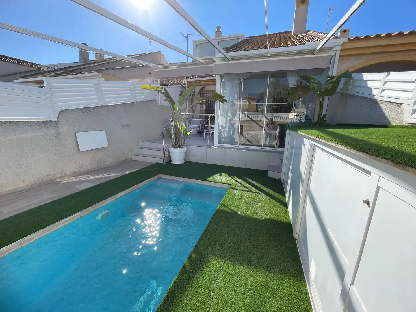 Swimming pool of Duplexes for sale in Pilar de la Horadada  with Air Conditioner, Swimming Pool and Furnished