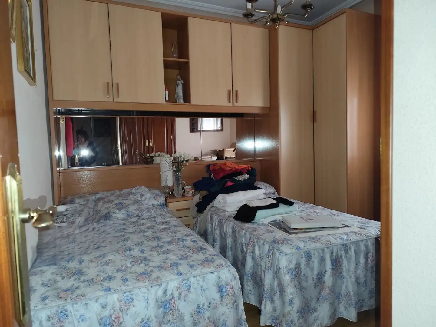 Bedroom of Flat for sale in Valladolid  with Heating, Parquet flooring and Storage room
