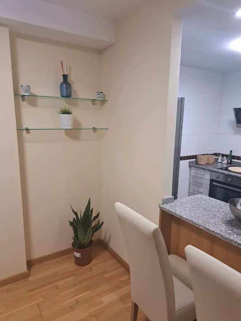 Kitchen of Flat for sale in Foz  with Heating, Storage room and Furnished