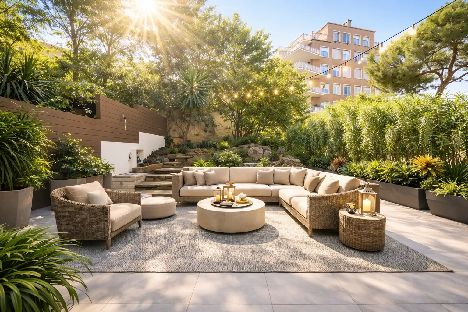Terrace of Flat for sale in Barcelona  with Air Conditioner, Heating and Private garden