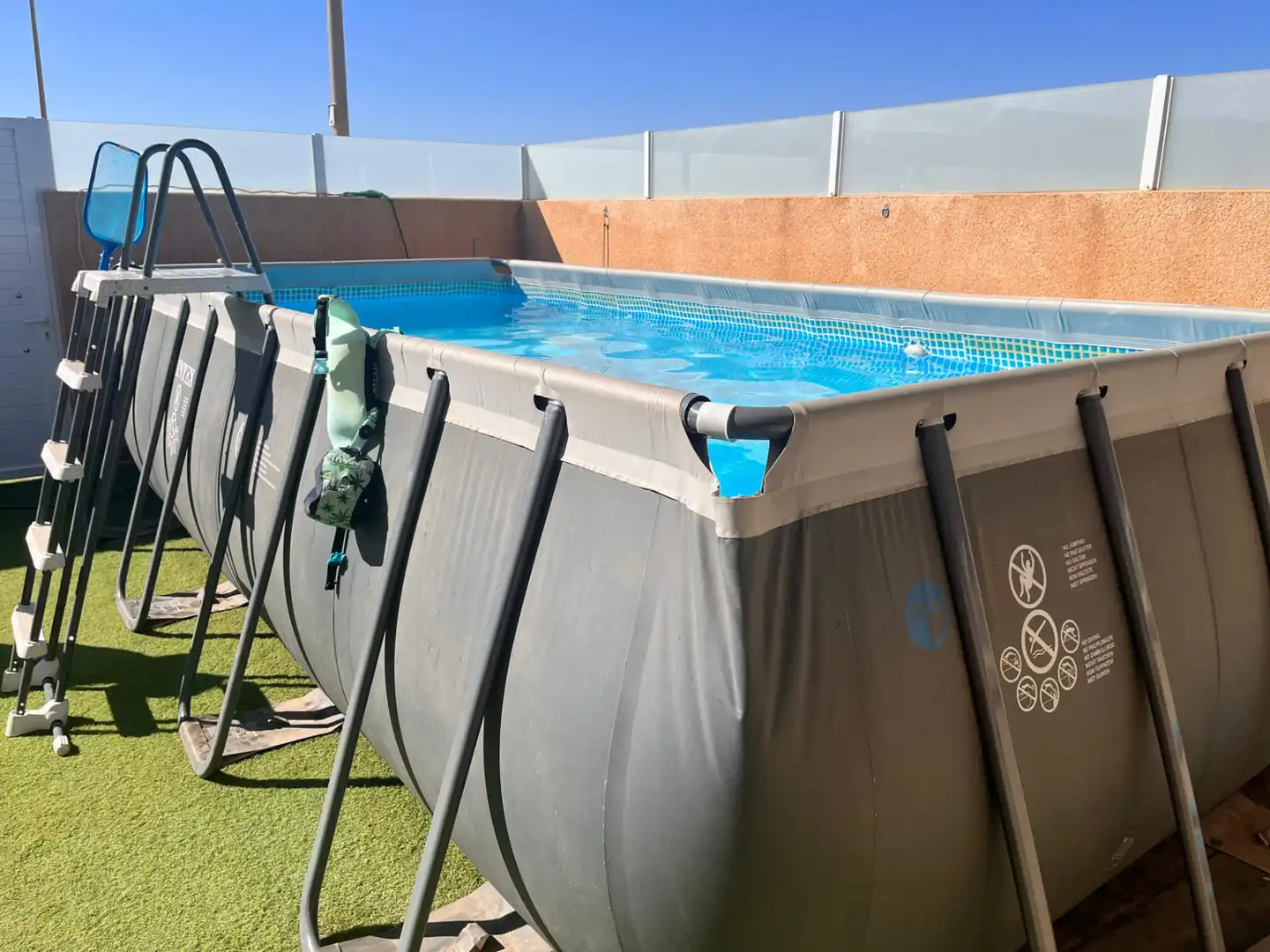 Piscina de Casa o xalet en venda en Cartagena amb Aire condicionat, Calefacció i Jardí privat
