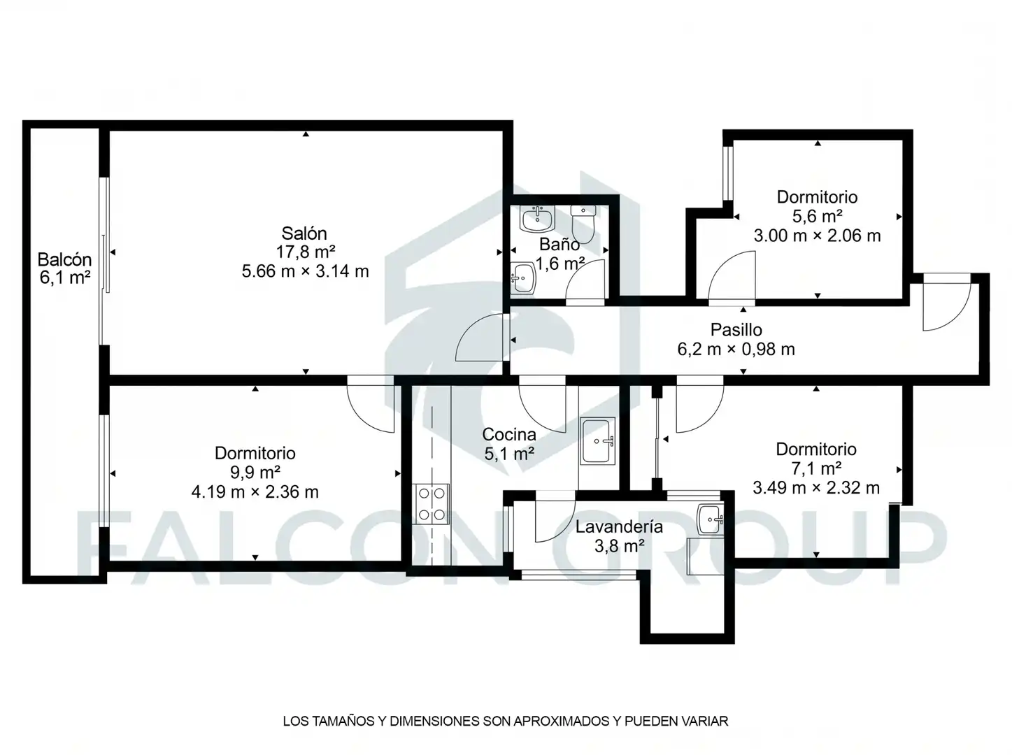 Wohnung zum Verkauf in Calafell mit Balkon